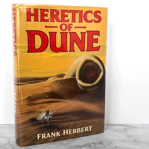 Heretics of Dune by Frank Herbert [U.K. FIRST EDITION] 1984 // 1st Printing // Hardcover // Victor Gollancz London // The Dune Chronicles #5