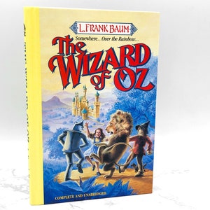 The Wonderful Wizard of Oz by L. Frank Baum [1990 HARDCOVER] Aerie •  Complete & Unabridged w/ Introduction by L Frank Baum