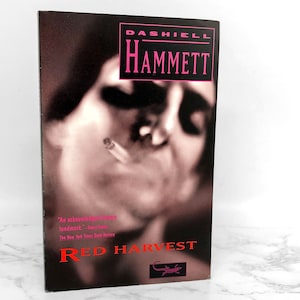 Red Harvest by Dashiell Hammett [1992 TRADE PAPERBACK] Black Lizard • Vintage Crime