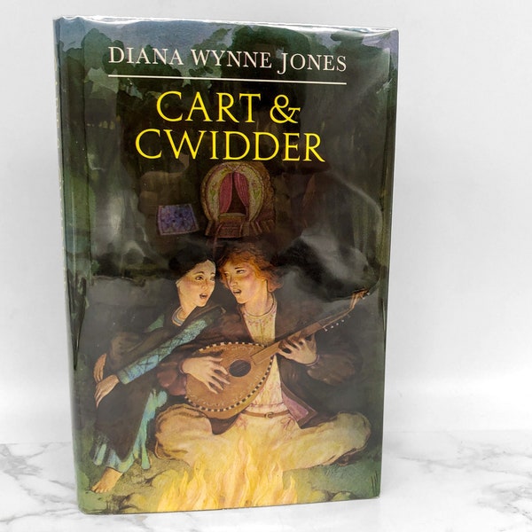 Cart and Cwidder by Diana Wynne Jones [FIRST EDITION] 1977 • 1st U.S. Printing! • Atheneum • Hardcover • The Dalemark Quartet #1