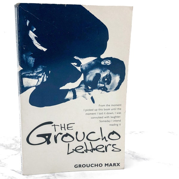 The Groucho Letters by Groucho Marx [U.K. TRADE PAPERBACK] 1995 • Abacus Books