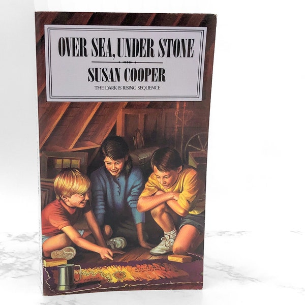 Over Sea, Under Stone by Susan Cooper [1989 PAPERBACK] Aladdin Paperbacks • The Dark is Rising #1