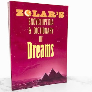 Zolar&#39;s Encyclopedia and Dictionary of Dreams [TRADE PAPERBACK] 1992 • Fireside • Near Mint