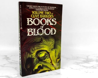 Clive Barker's Books of Blood - Vol. II [U.S. FIRST EDITION] 1986 • Berkley Horror • 4th Printing • Paperbacks From Hell