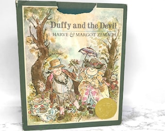 Duffy and the Devil by Harve & Margot Zemach [FIRST EDITION] 1974 • Hardcover • Farrar Straus Giroux