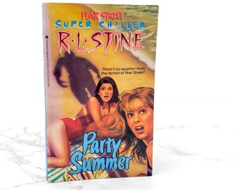 Fear Street : Party Summer de R.L. Stine [Première édition de poche] 1991 • Super Chiller #1