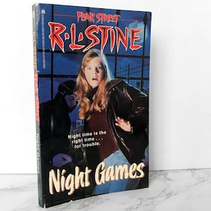 Fear Street #40: Night Games by R.L. Stine [1996 PAPERBACK]