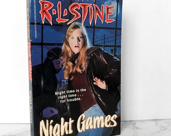 Fear Street #40: Night Games by R.L. Stine [1996 PAPERBACK]