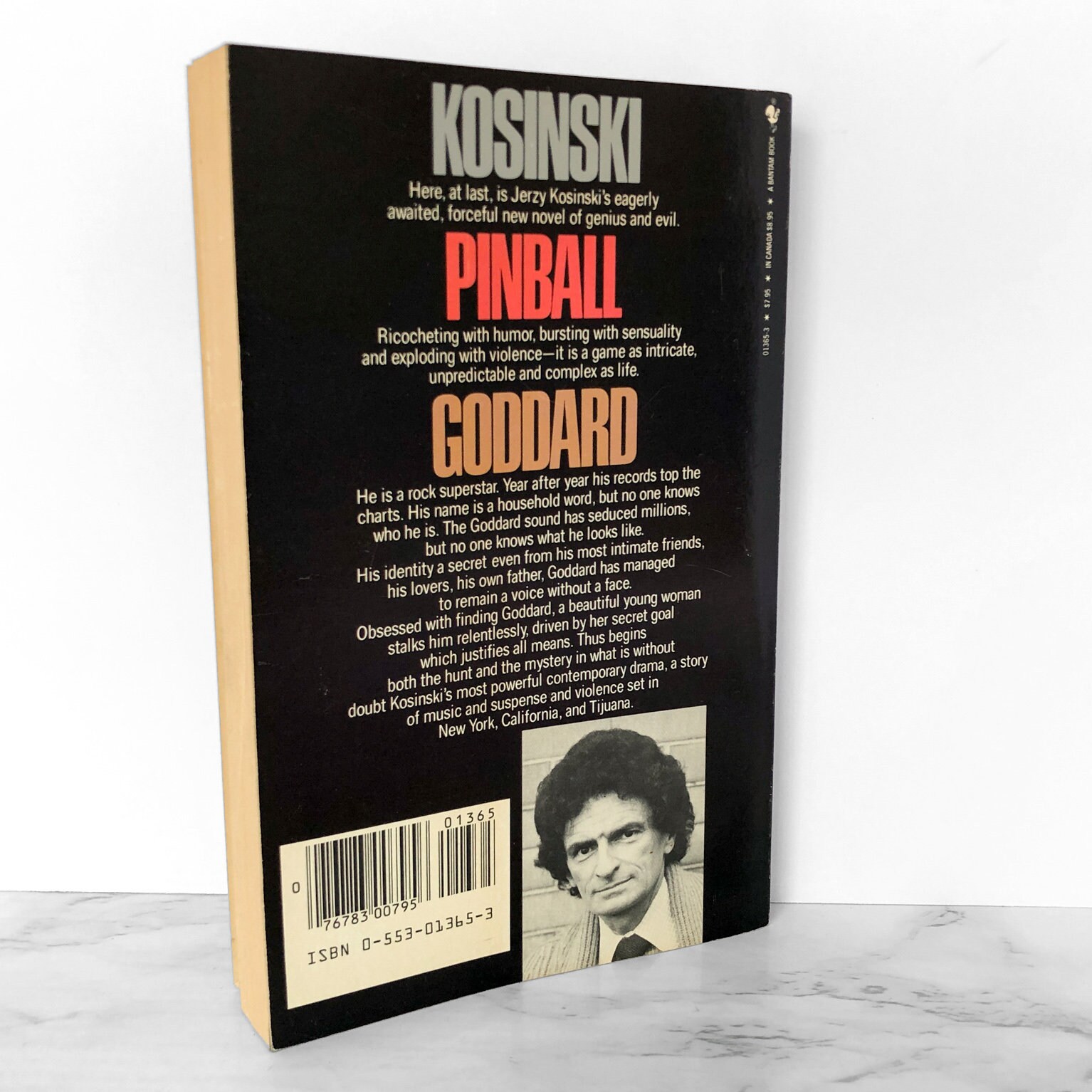 Pinball by Jerzy Kosinski FIRST EDITION Paperback // 1982 // Etsy