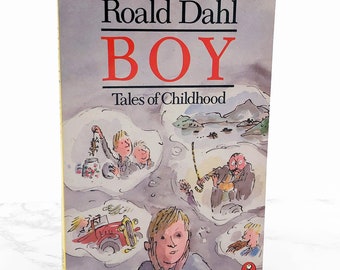 Boy: Tales of Childhood by Roald Dahl [FIRST U.K. PAPERBACK EDITION] 1986 • Puffin Books