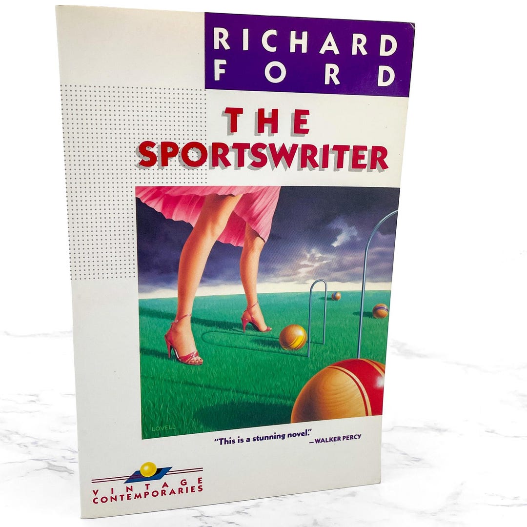 The Sportswriter by Richard Ford [FIRST EDITION] 1986 • vintage ...
