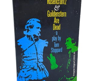 Rosencrantz & Guildenstern Are Dead by Tom Stoppard [FIRST EDITION PAPERBACK] 1967 • Grove Press • 2nd Printing!