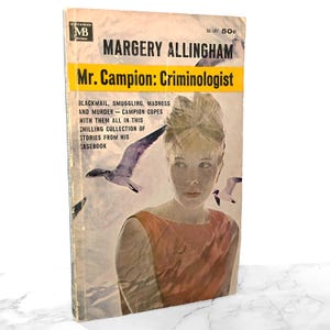 Mr. Campion: Criminologist by Margery Allingham [1963 PAPERBACK] MacFadden Books // Antique Paperback