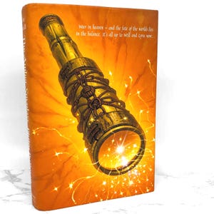 The Amber Spyglass by Philip Pullman [U.K. FIRST EDITION] // 2000 // His Dark Materials #3 // David Fickling Scholastic // Hardcover