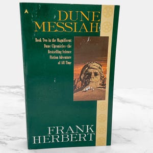 Dune Messiah by Frank Herbert [1987 PAPERBACK] • Ace Science Fiction • Dune #2
