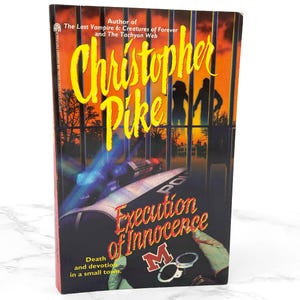 Ejecución de la inocencia de Christopher Pike [PRIMERA IMPRESIÓN EN RÚSTICA] 1997 • Archway