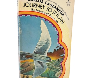 Journey to Ixtlan by Carlos Castaneda [1974 PAPERBACK] • Pocket Books • Teachings of Don Juan #3