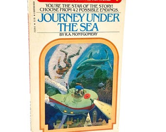 Journey Under the Sea [Choose Your Own Adventure #2] by R.A. Montgomery [FIRST EDITION PAPERBACK] 1982 • Bantam