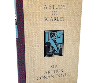A Study in Scarlet by Arthur Conan Doyle [BOOK CLUB HARDCOVER] 1994 • Botm • Sherlock #1