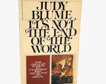 It's Not the End of the World by Judy Blume [1977 PAPERBACK] • Bantam Books