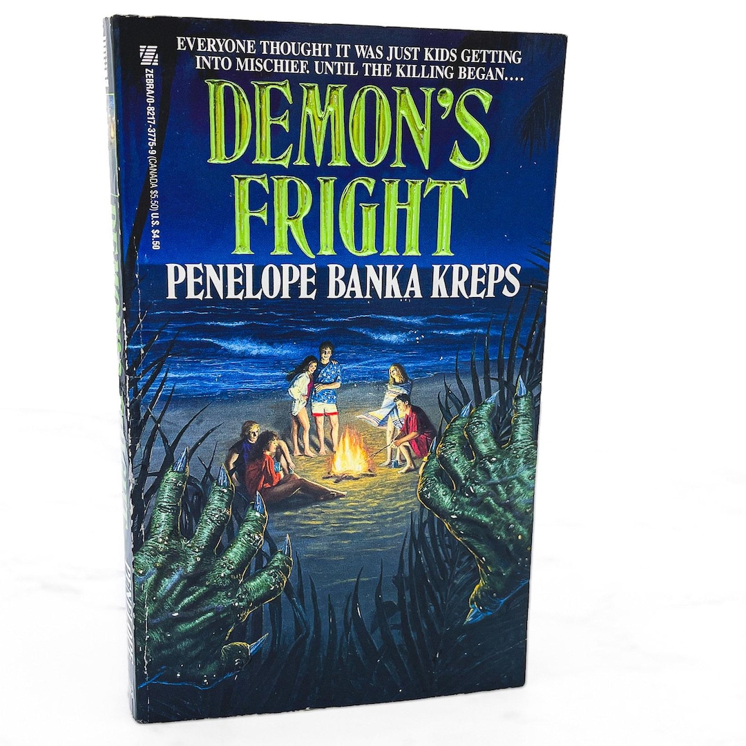Demon's Fright by Penelope Banka Kreps [FIRST PAPERBACK PRINTING] 1992 ...