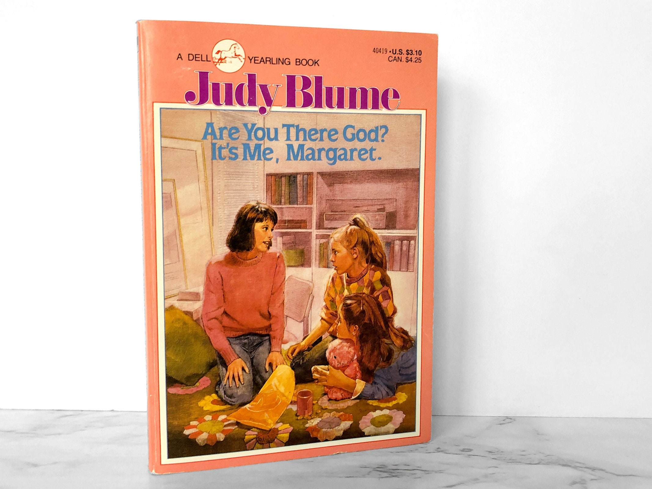 Etsy　Margaret　God　Are　Me　1986　It's　You　There　Blume　by　Judy　Ireland