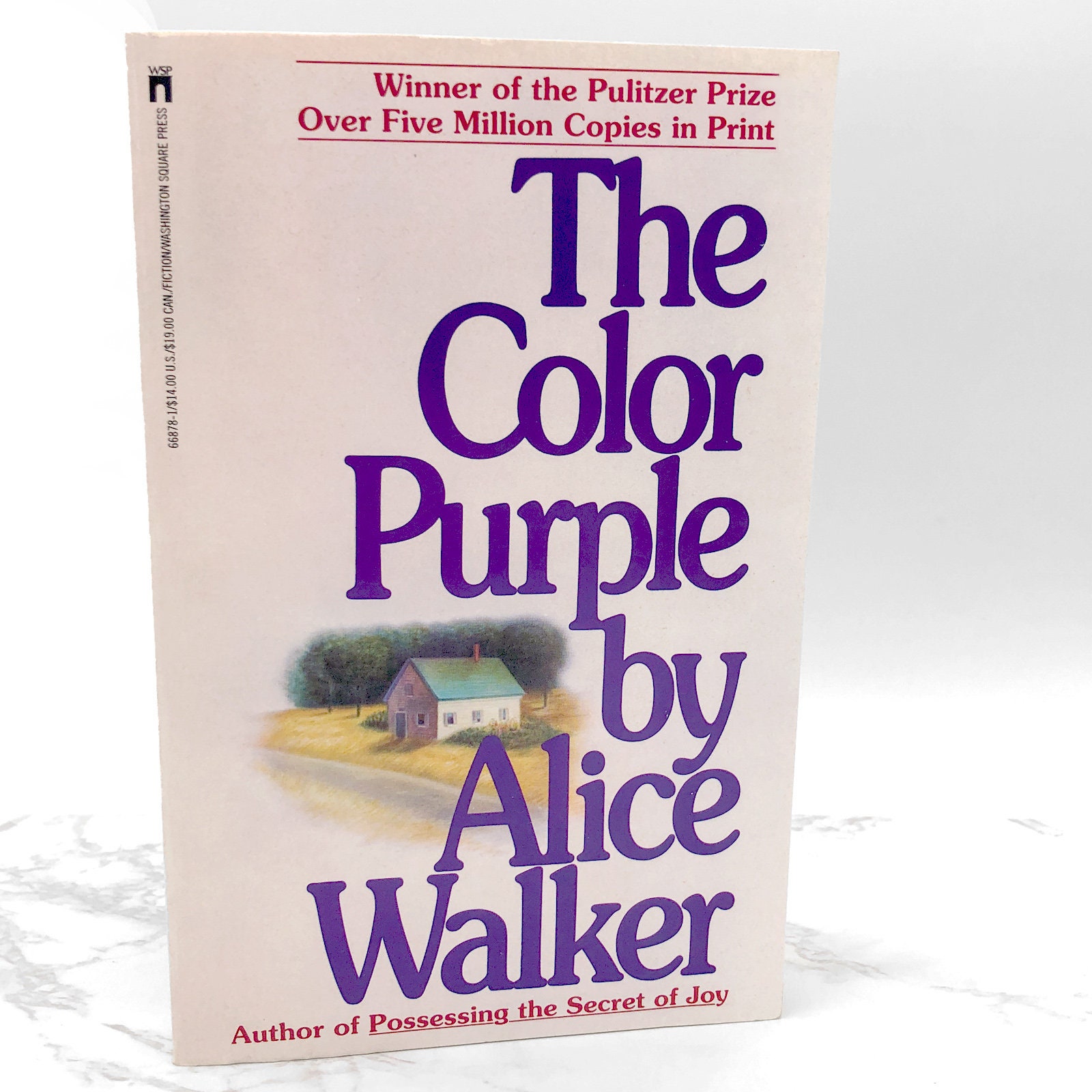 SIGNED! the Color Purple by Alice Walker [1ST PAPERBACK EDITION