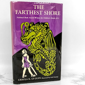 The Farthest Shore by Ursula K. Le Guin [FIRST EDITION] 6th Printing // 1980 // Atheneum // Hardcover // Fantasy