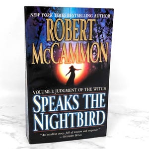 Speaks the Nightbird by Robert R McCammon [FIRST PAPERBACK PRINTING] 2003 • : Volume I- Judgment of the Witch • Pocket Books