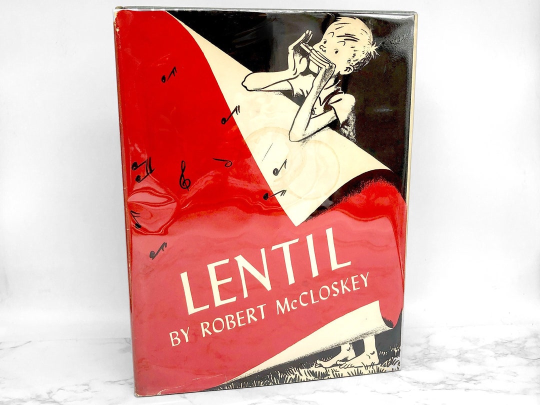 Lentil by Robert Mccloskey [FIRST EDITION] • 12th Printing • 1968