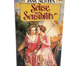 Sense and Sensibility by Jane Austen [1995 PAPERBACK] • TOR Classics • Rare TOR-ified Cover!