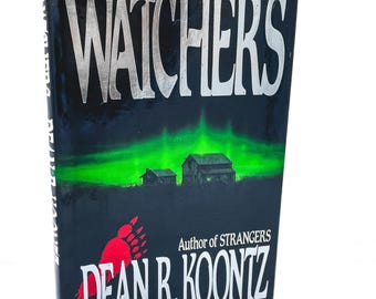 Watchers by Dean Koontz [FIRST EDITION] • 1987 • First Printing! • G.P. Putnam's Sons • Horror • RARE!