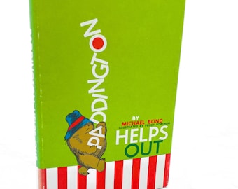 Paddington Helps Out by Michael Bond & Peggy Fortnum [U.S. FIRST EDITION] 1961 • Hardcover • Houghton Mifflin • Paddington #3