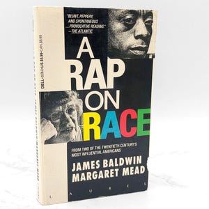 A Rap on Race by James Baldwin & Margaret Mead [1992 PAPERBACK] • Dell / Laurel • Rare!