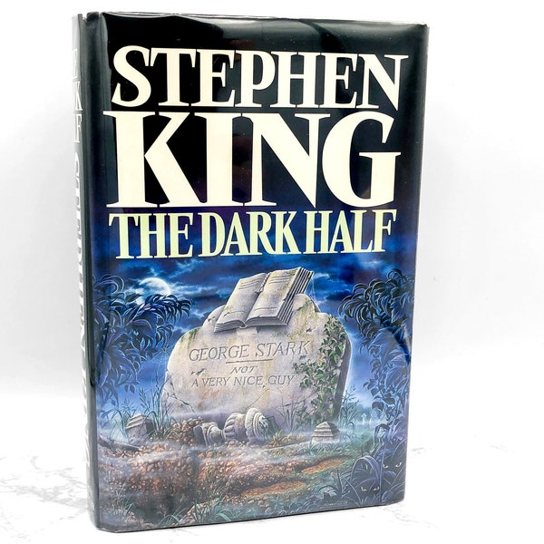 The Dark Half by Stephen King [U.K. FIRST EDITION] 1989 // Second Impression // Hodder & Stoughton // Hardcover