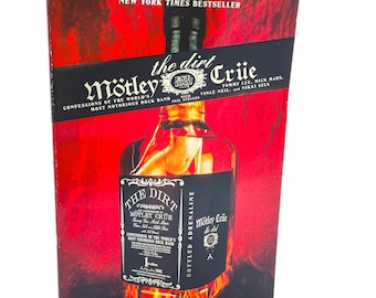 The Dirt: Confessions of the World's Most Notorious Rock Band by Mötley Crüe [FIRST EDITION] 2001 • Hardcover • First Printing!