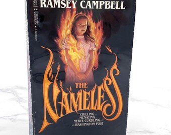 The Nameless by Ramsey Campbell [1985 PAPERBACK] • Tor Horror • Paperbacks From Hell