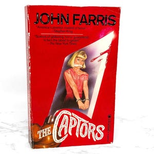 The Captors by John Farris [1985 PAPERBACK] • TOR Horror • Paperbacks From Hell