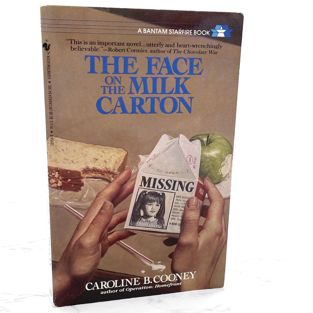 The Face on the Milk Carton by Caroline B. Cooney [FIRST PAPERBACK ...