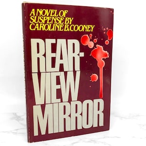Rear-View Mirror by Caroline B. Cooney [1980 HARDCOVER] // First Book Club Edition // Random House N.Y. // Horror