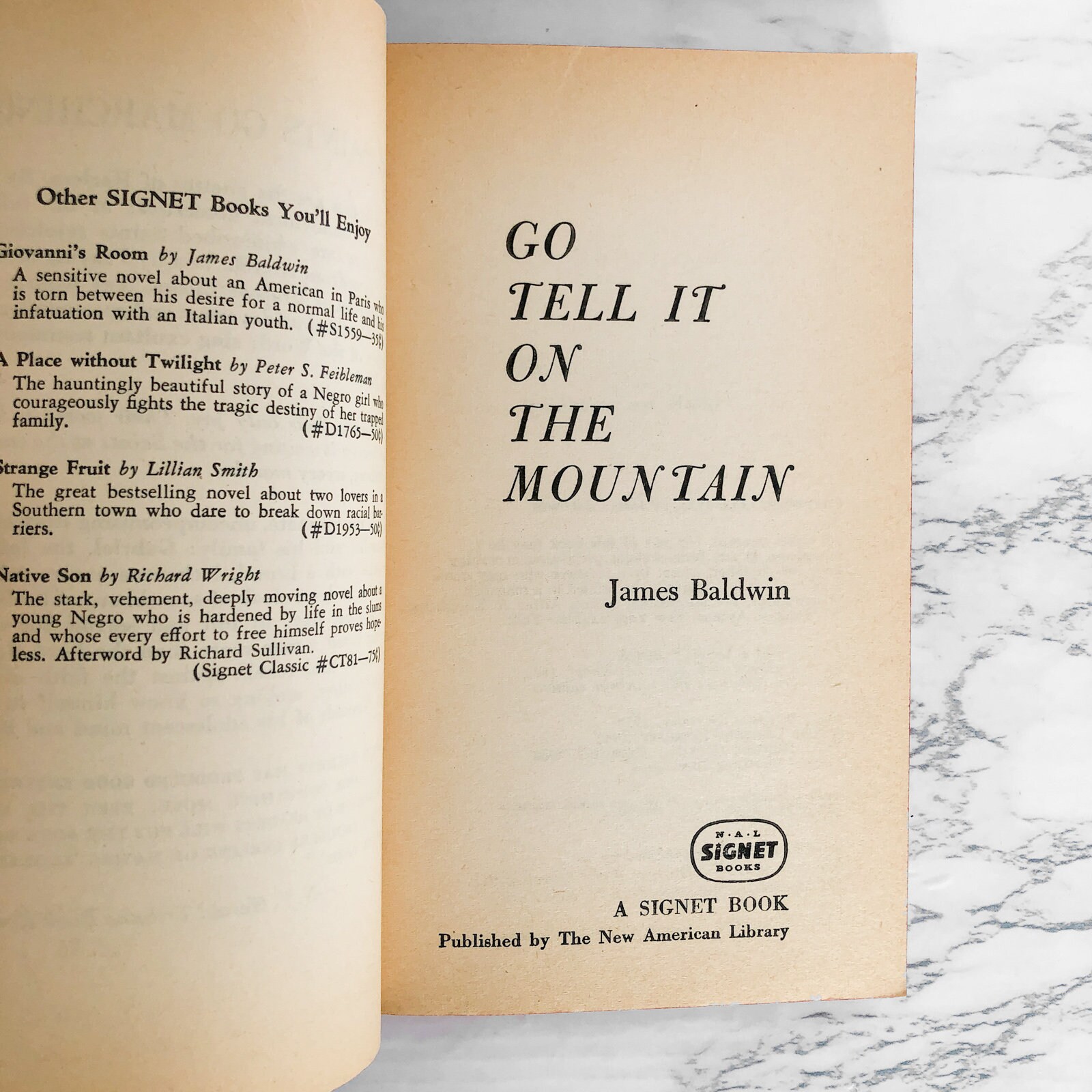 Go Tell It on the Mountain by James Baldwin Go Tell It on the Mountain by James Baldwin