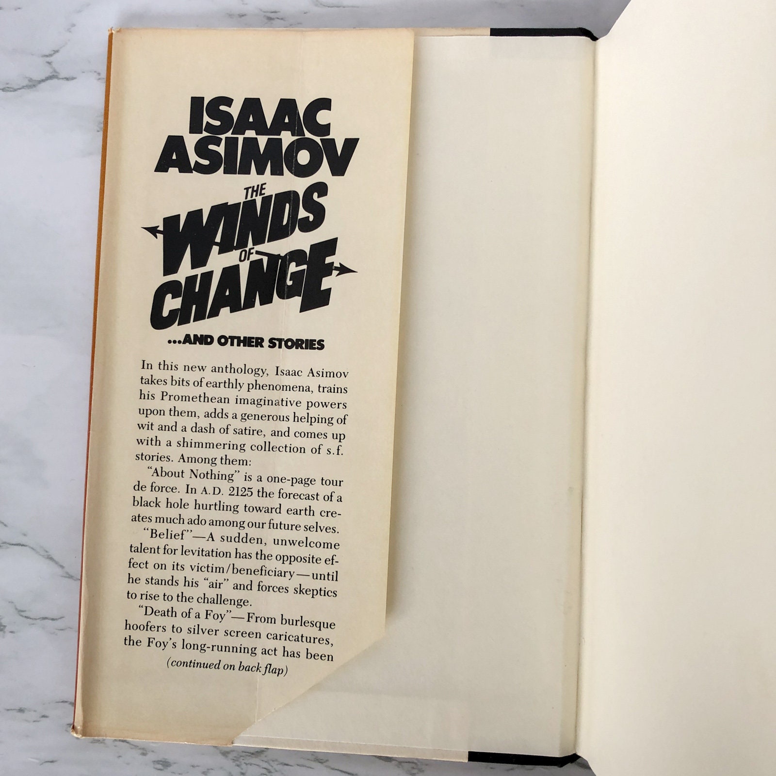 The Winds of Change and Other Stories by Isaac Asimov FIRST Etsy
