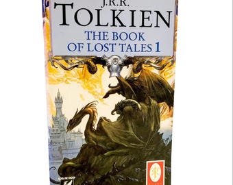 The Book of Lost Tales: Part I by J.R.R. Tolkien [1992 PAPERBACK] • Del-Rey Fantasy • Mint!
