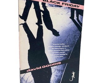Black Friday by David Goodis [TRADE PAPERBACK] 1990 • Vintage Crime • *See Condition!