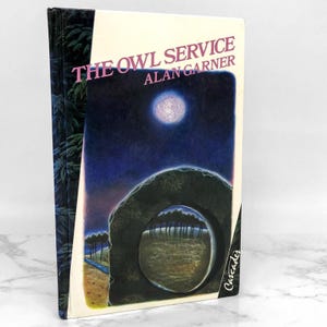 The Owl Service by Alan Garner [U.K. HARDBACK] 1992 // Harper Collins // Rare British Library Binding