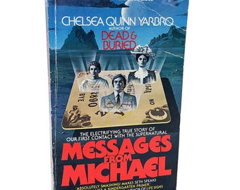 Messages From Michael by Chelsea Quinn Yarbro [FIRST PAPERBACK EDITION] 1983 • Berkley Books • Paperbacks From Hell