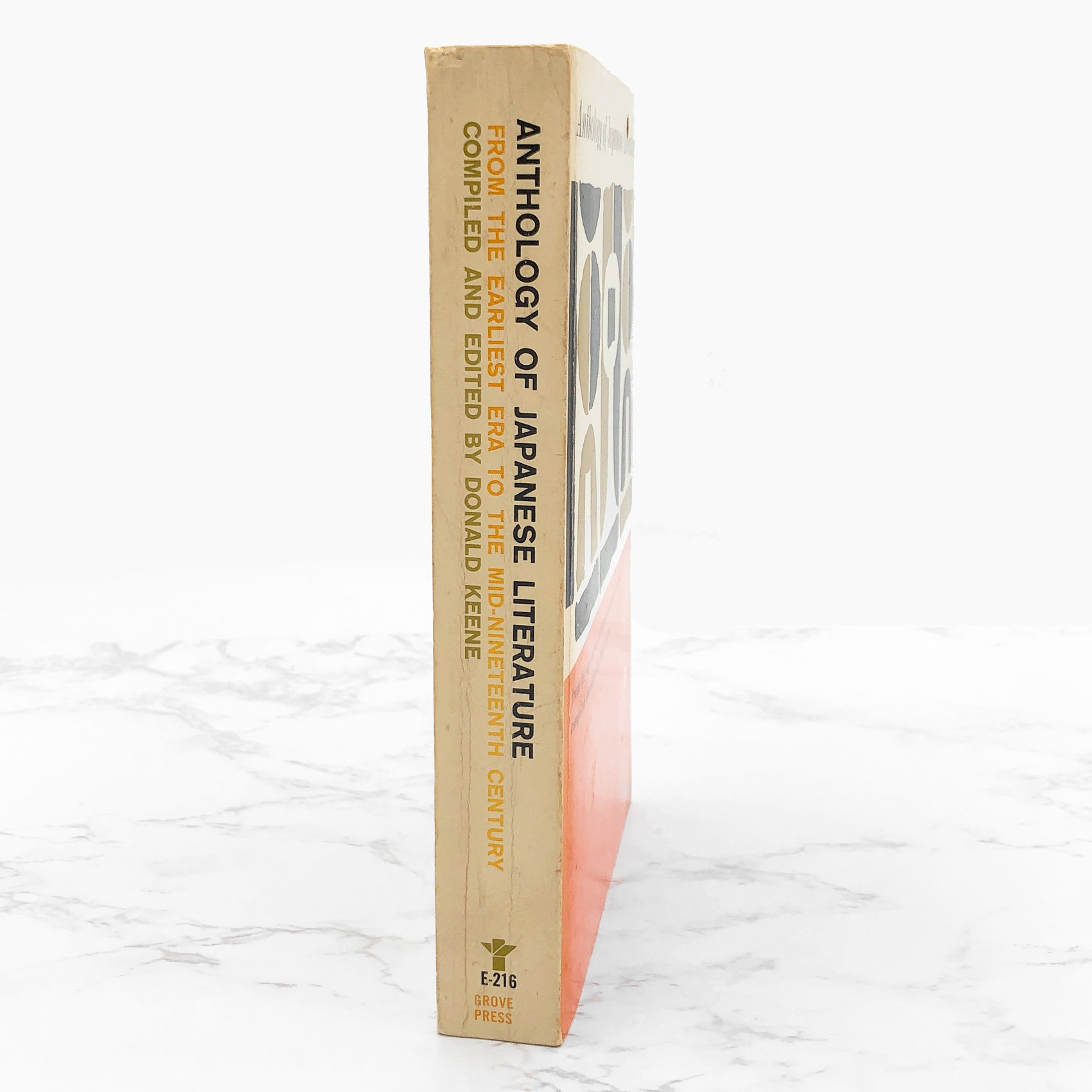Anthology of Japanese Literature: From the Earliest Era to the Mid