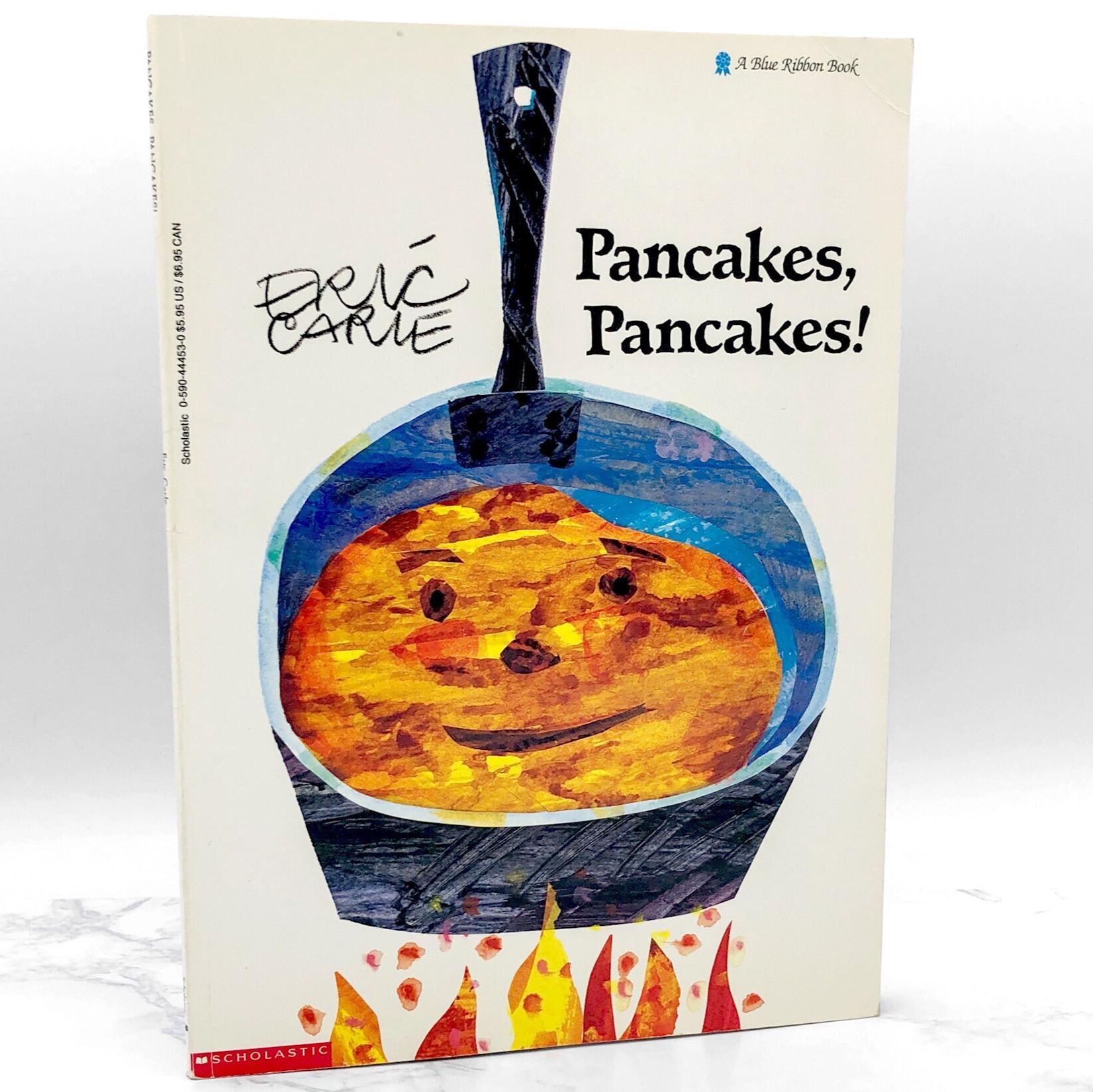 Pancakes, Pancakes! by Eric Carle [FIRST PAPERBACK PRINTING] 1992