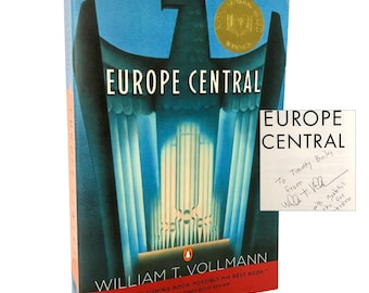 Europe Central by William T. Vollman SIGNED! [TRADE PAPERBACK] 2006 • Penguin