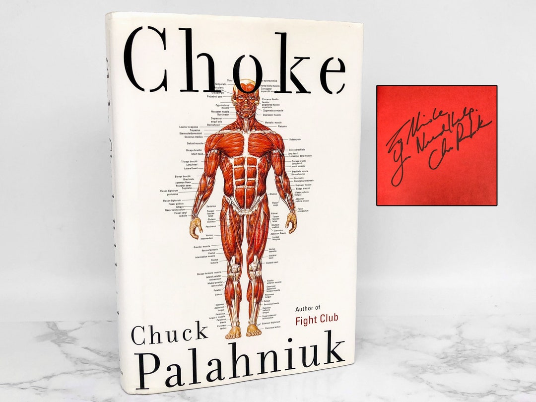 SIGNED Choke by Chuck Palahniuk FIRST EDITION 2001 6th Etsy